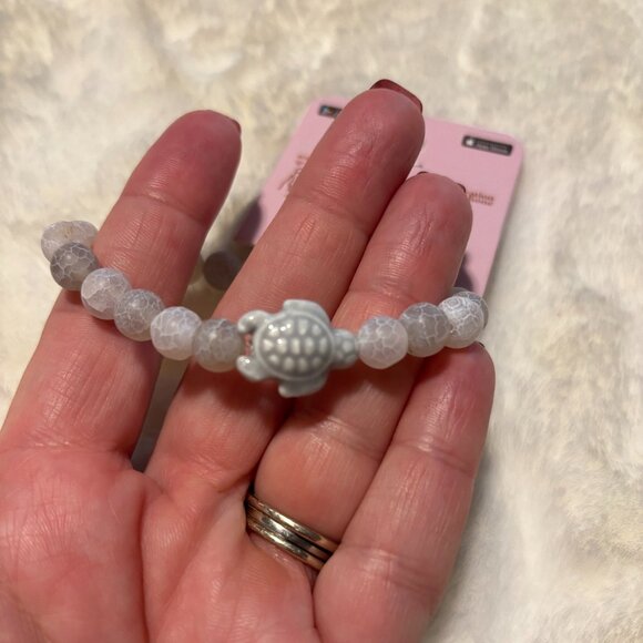 Simply Southern Save the Turtles Bracelet ~ Trackable QR Code Included - Picture 2 of 4